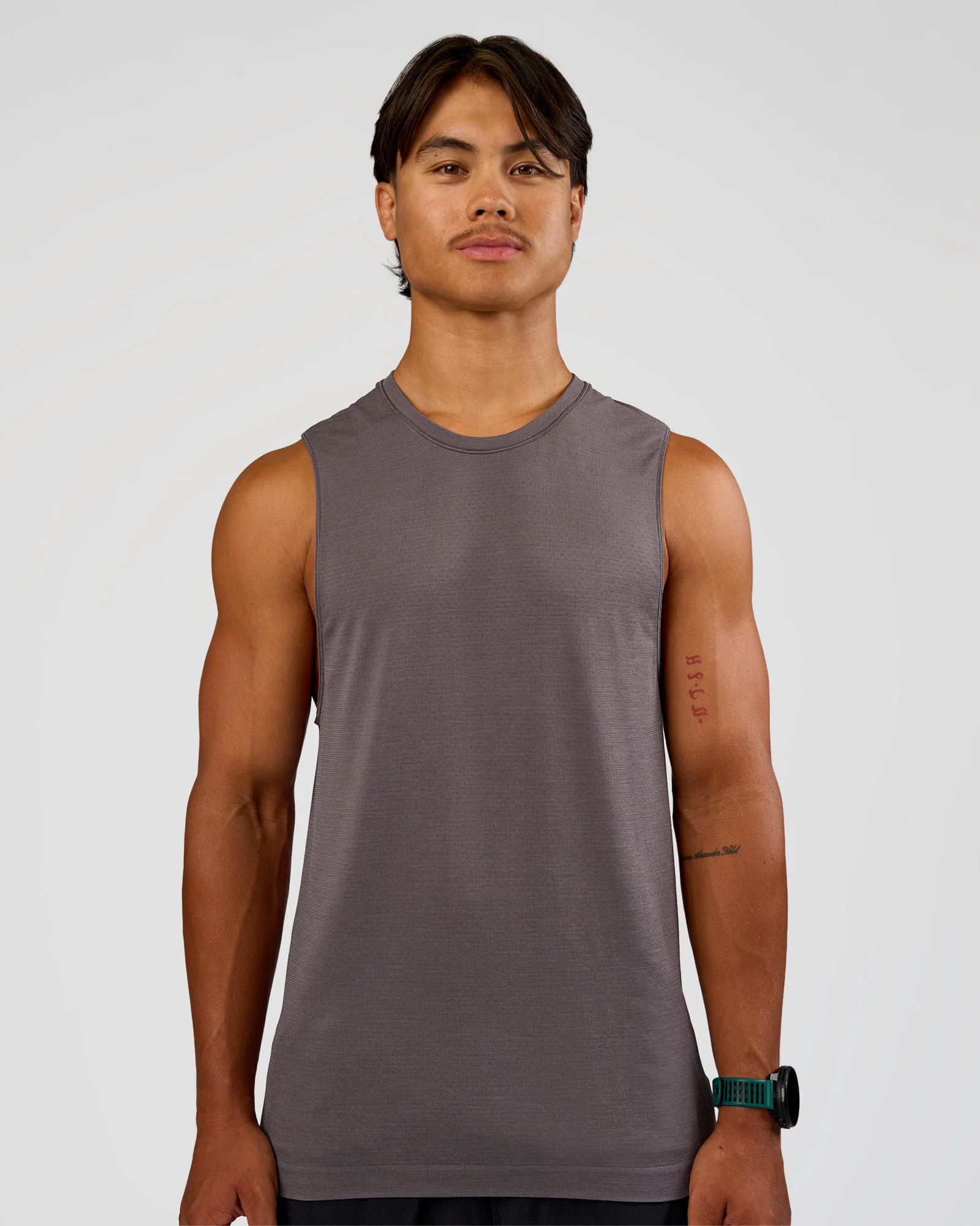 AeroFLX+ Seamless Muscle Tank - Duskstone/Duskstone