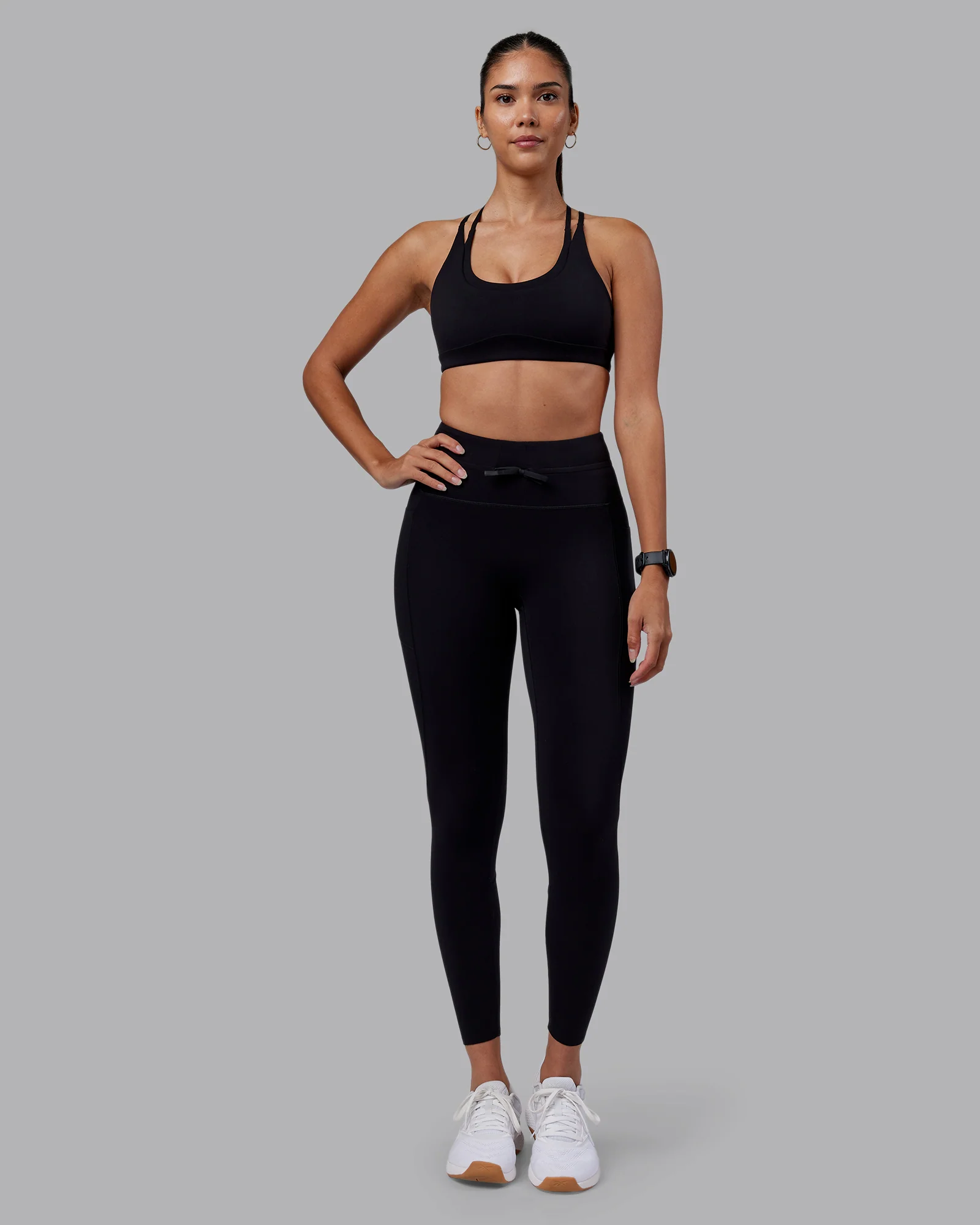 Empower Sports Bra - Black - Image 3