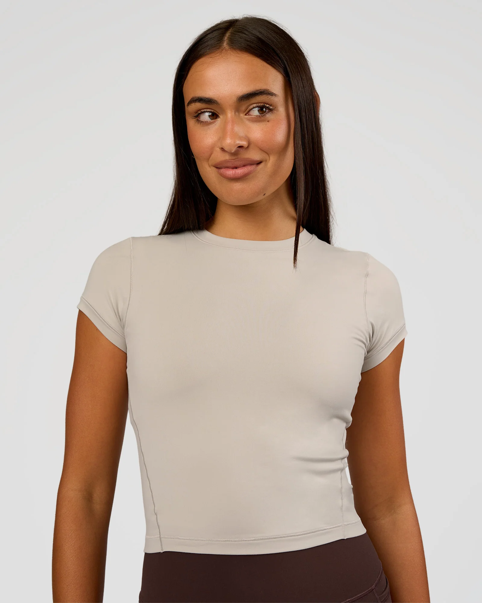 All Day Short Sleeve Tee - Shale Beige