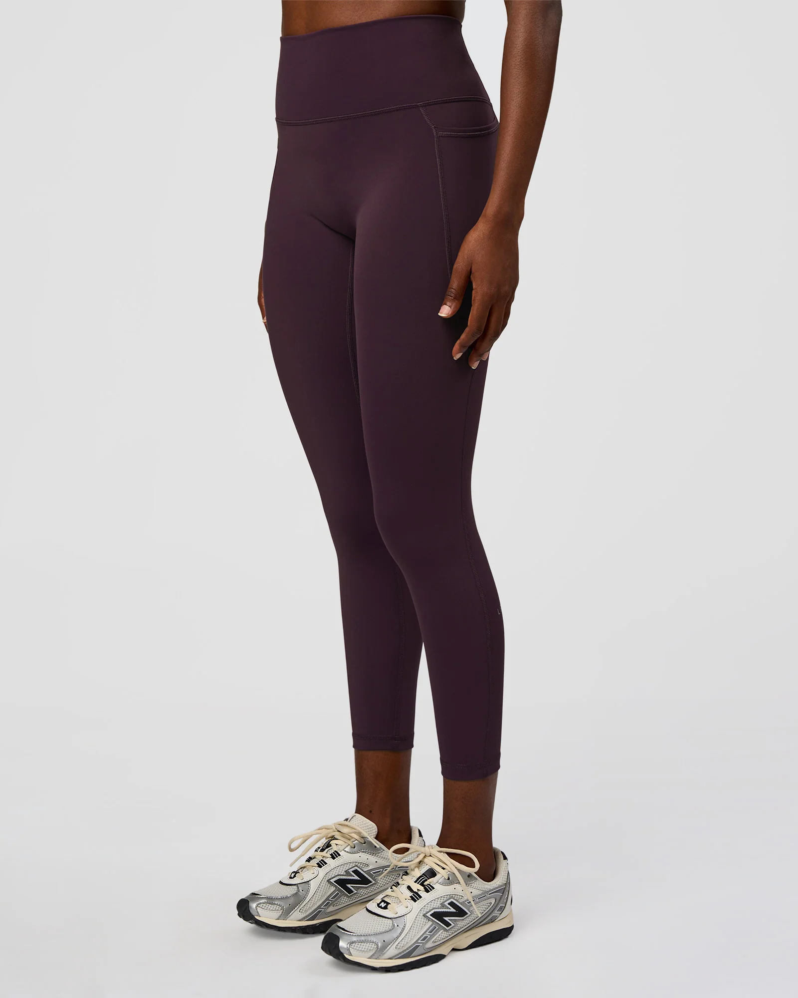 Fusion Ultra High-Rise 7/8 Legging Pockets - Midnight Plum