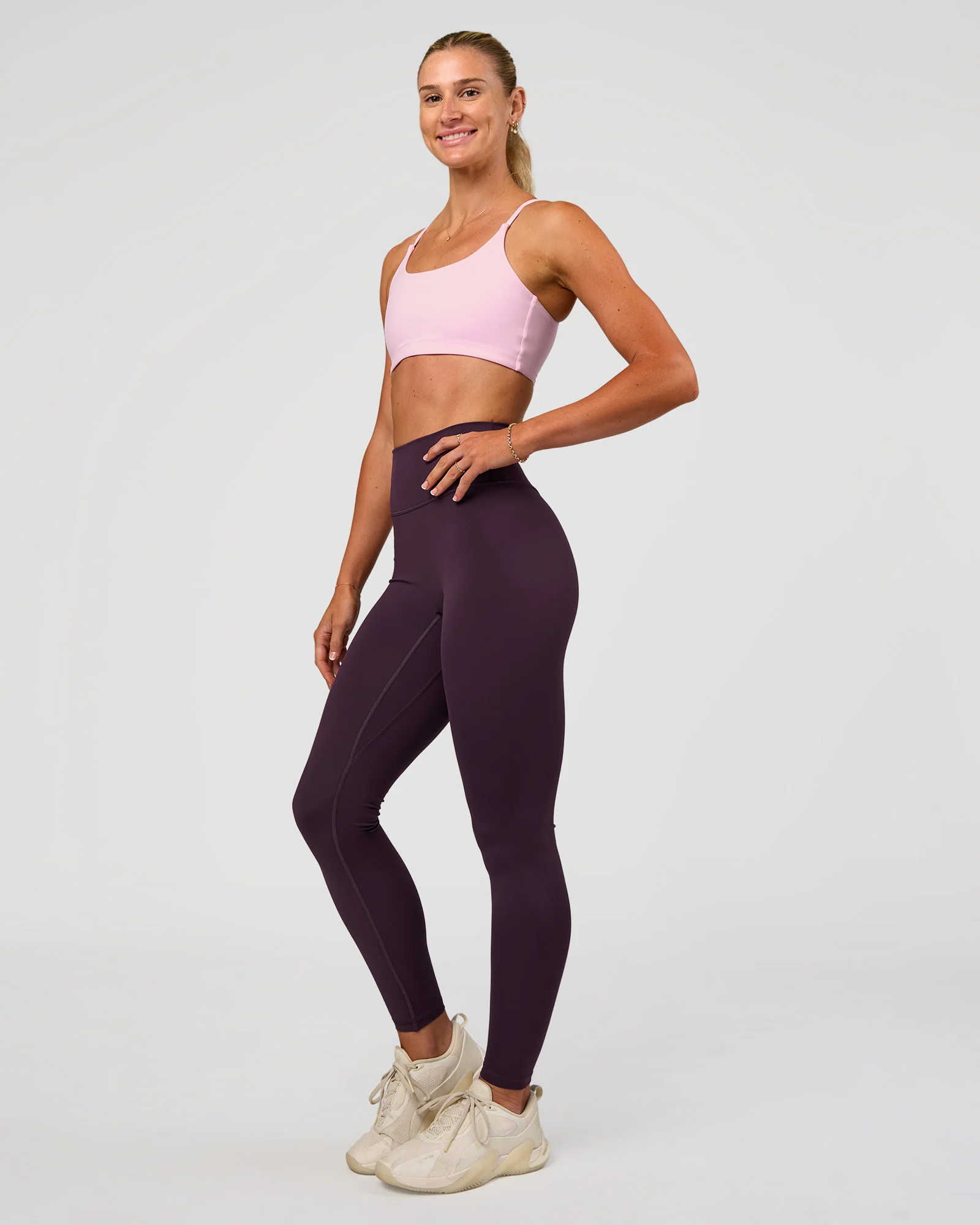 Fusion Ultra High-Rise Full Length Legging - Midnight Plum - Image 7