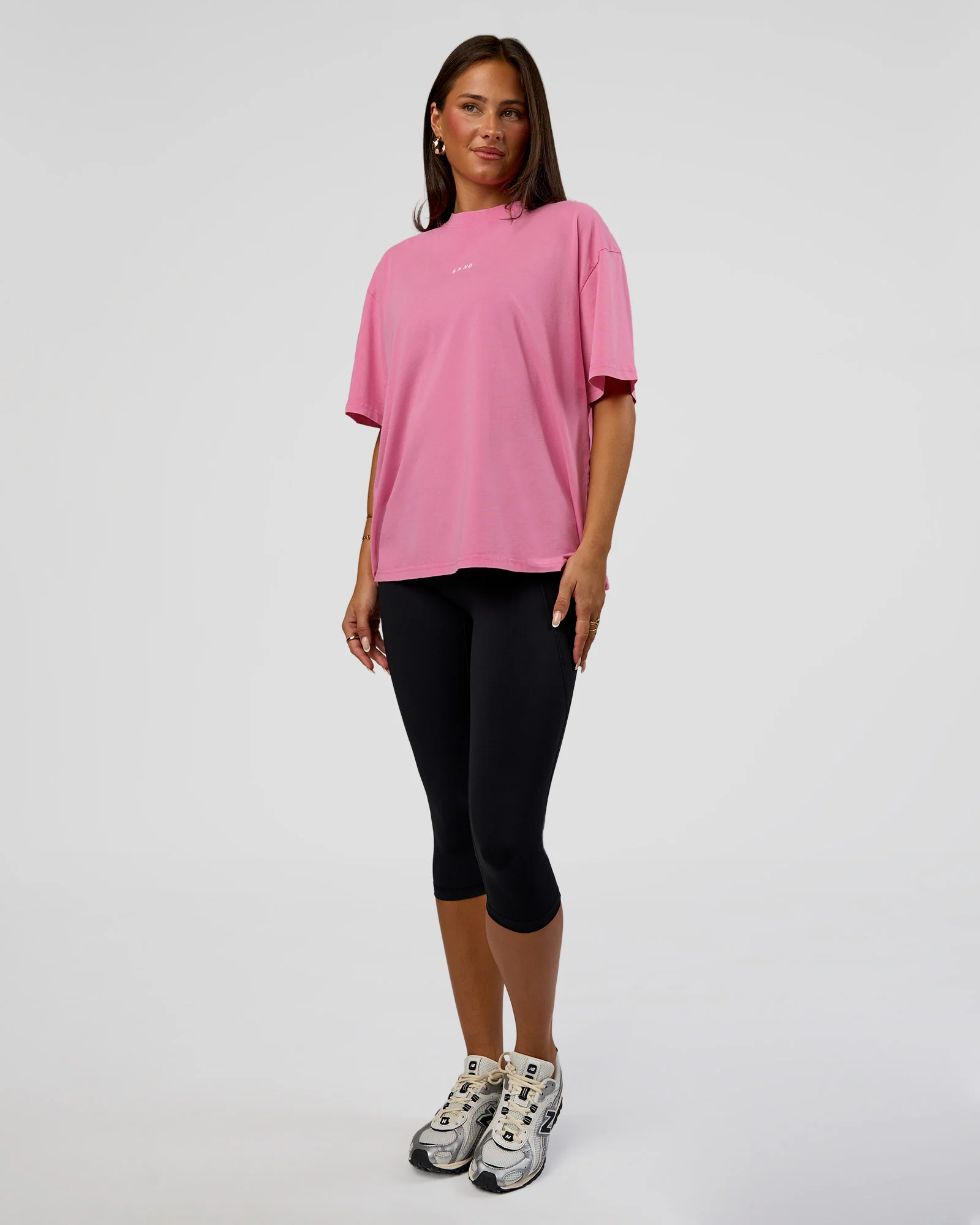 Go-To FLXCotton Oversized Tee - Sugar Plum Washed - Image 5