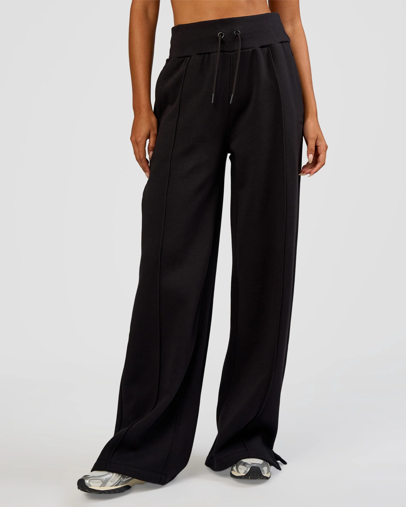 MVP Wide Leg Tall Track Pant - Black