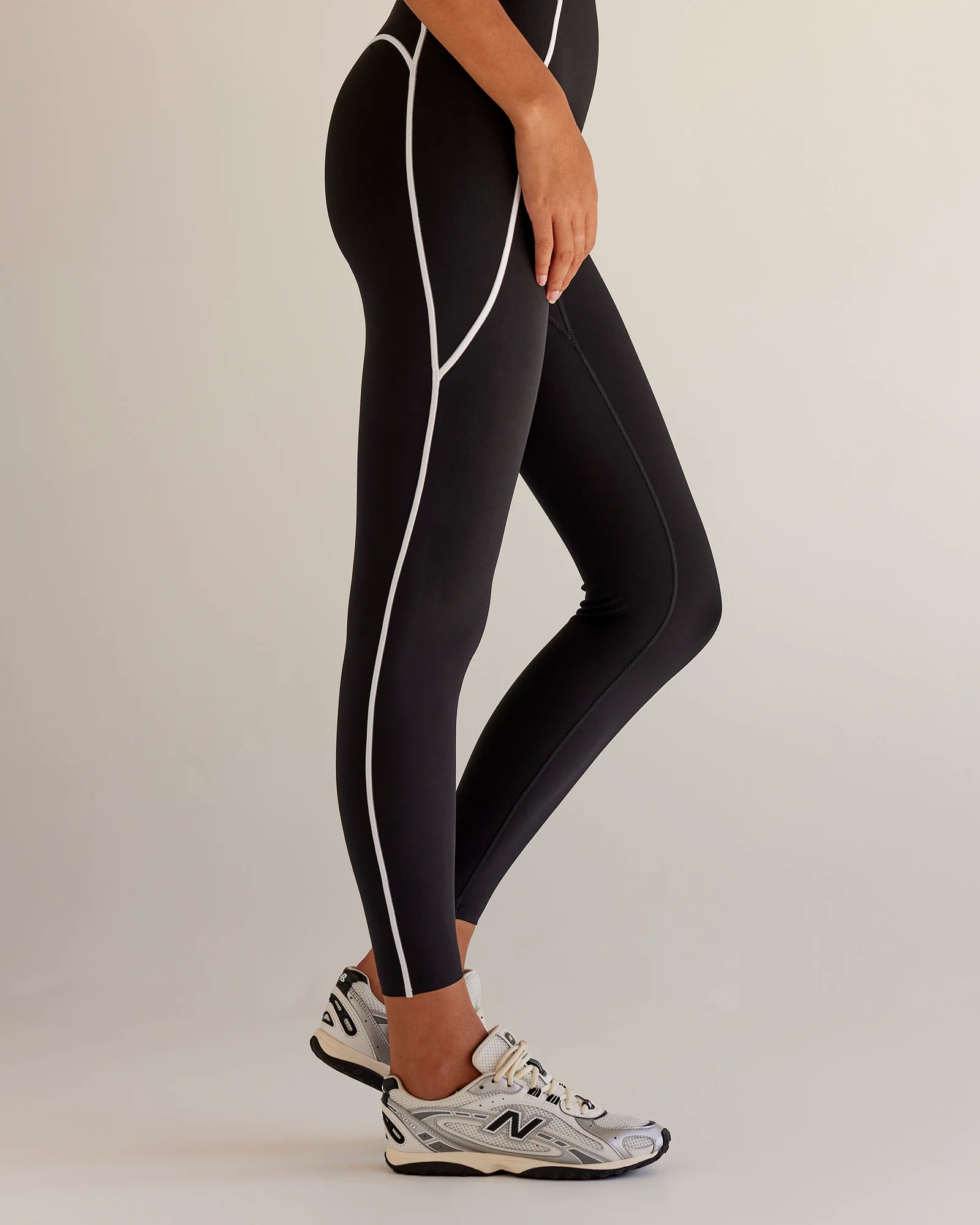 Power Ultra High-Rise Full Length Legging Pockets - Black