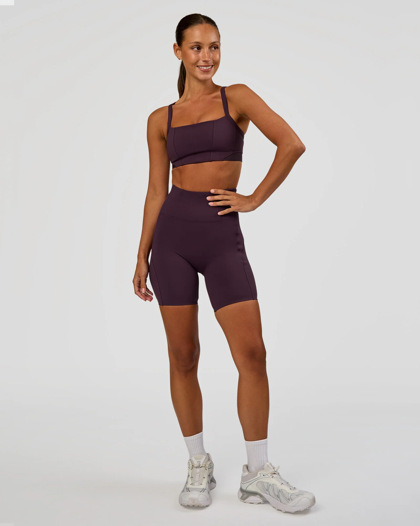 Progression Ultra High-Rise 6" Short - Midnight Plum - Image 5