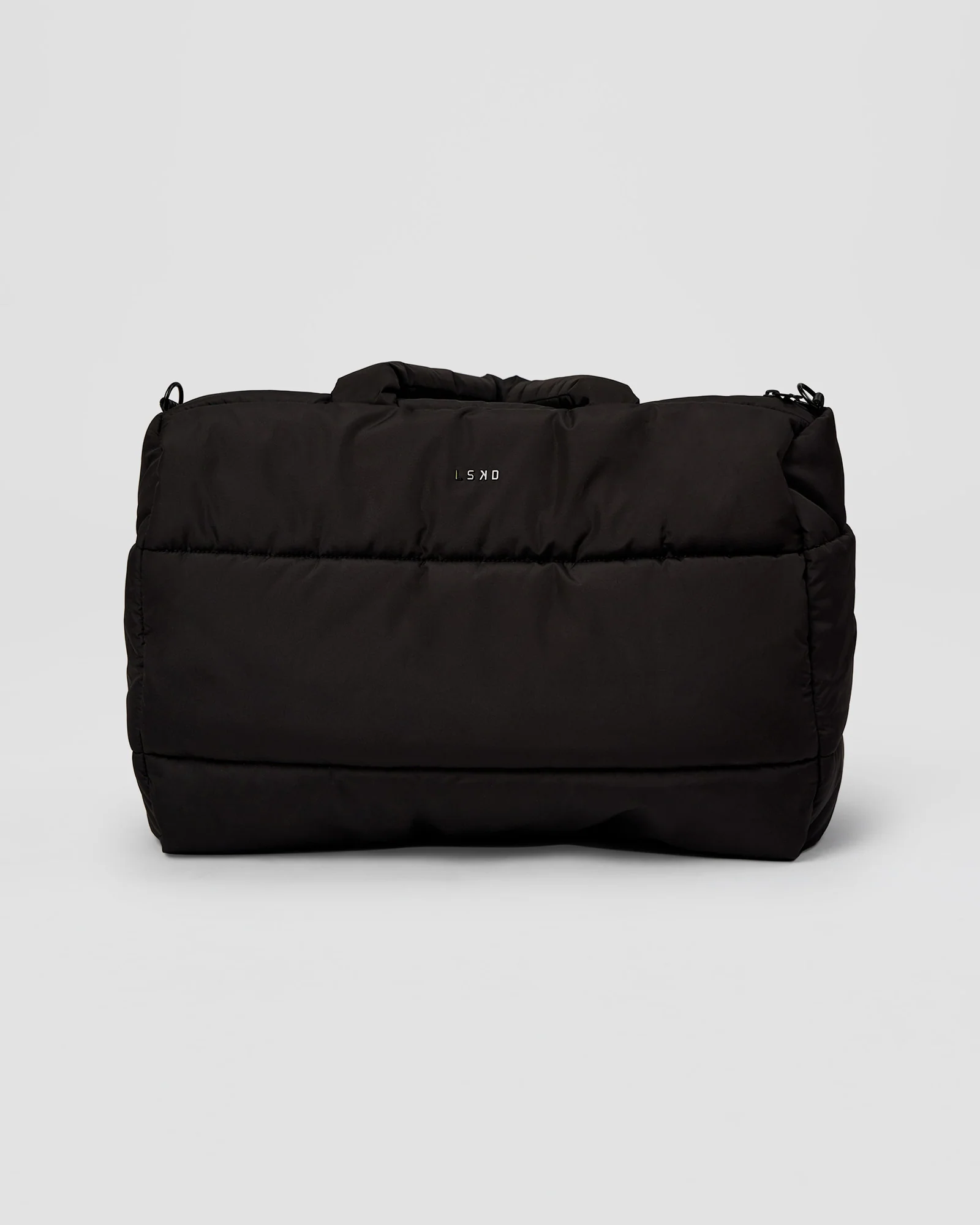 Puffer Duffle Bag - Black - Image 7
