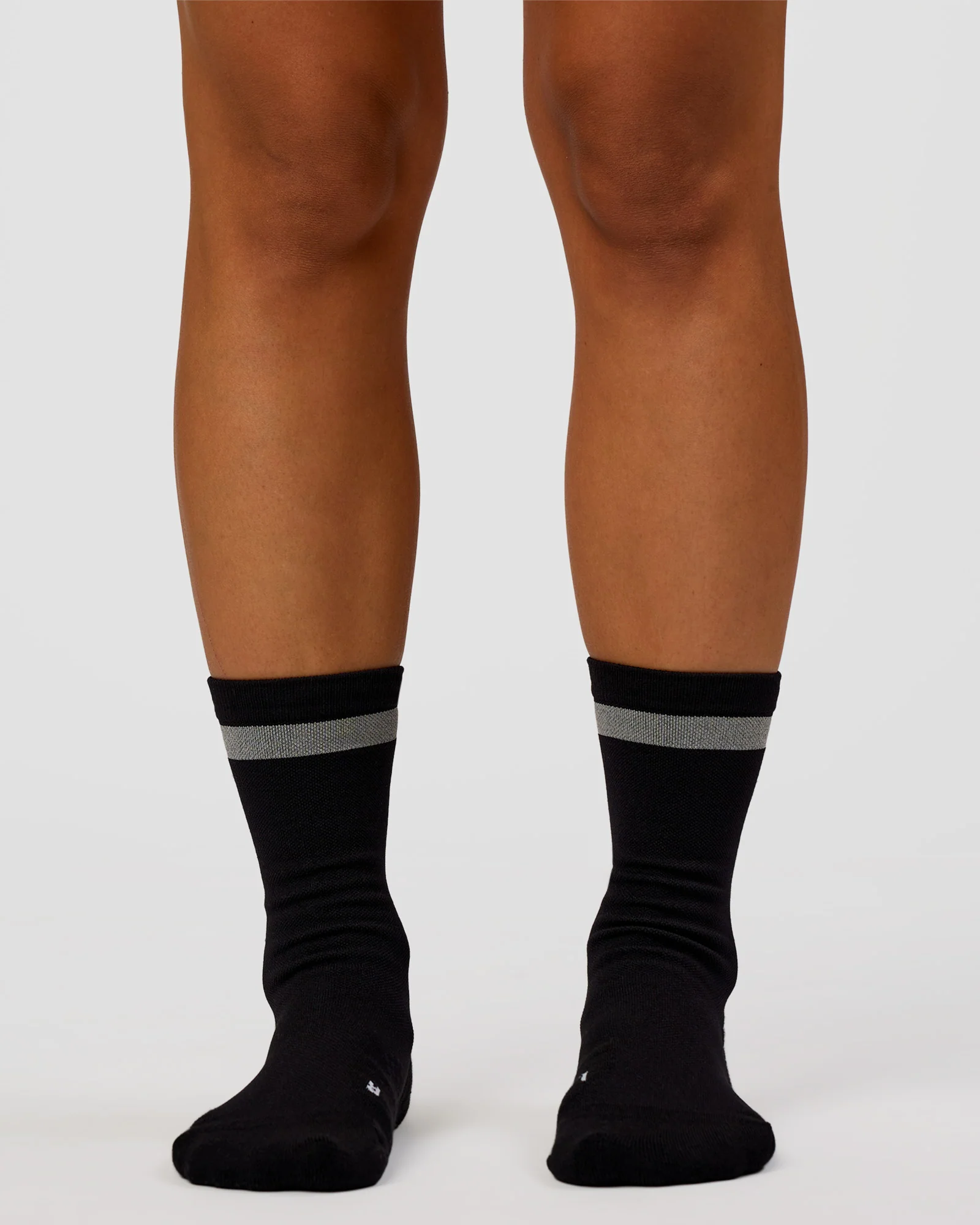 Run Club Fast Performance Socks 2.0 - Black-Reflective - Image 6