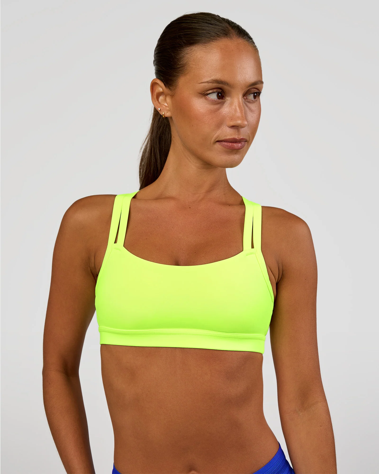 Velocity Sports Bra - Lime Glo