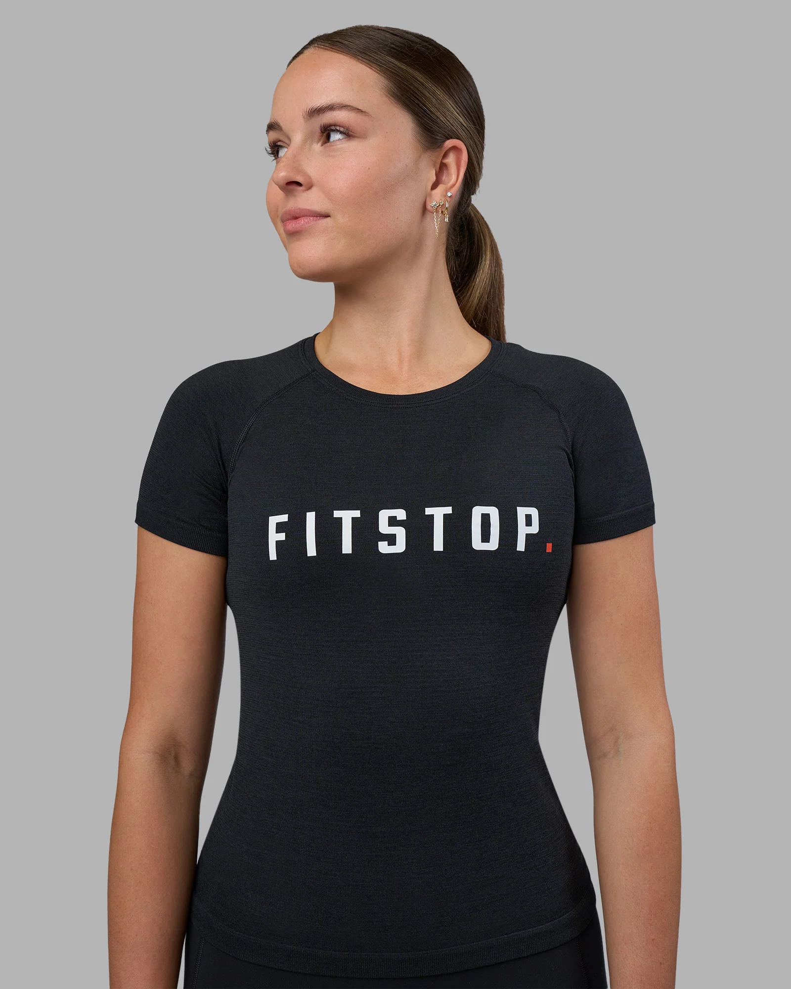 Fitstop AeroFLX+ Seamless Tee - Black